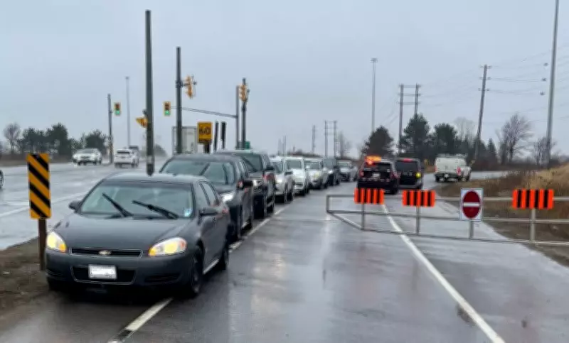 24 Drivers Charged for Wrong-Way Driving on Highway 403 Ramp Amid Traffic Jam