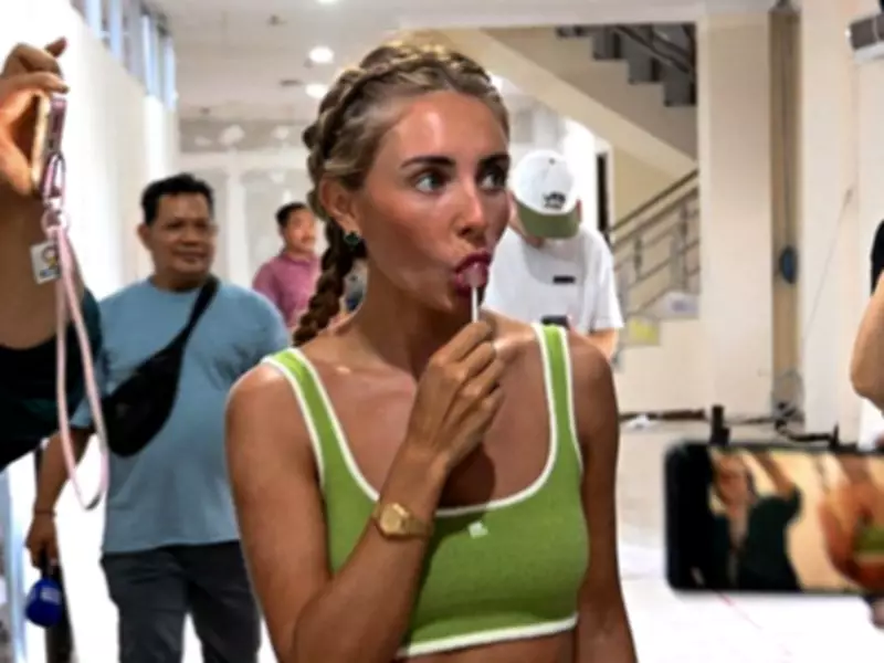 Adult Star Bonnie Blue Charged After Simulating Sex Act Outside Embassy