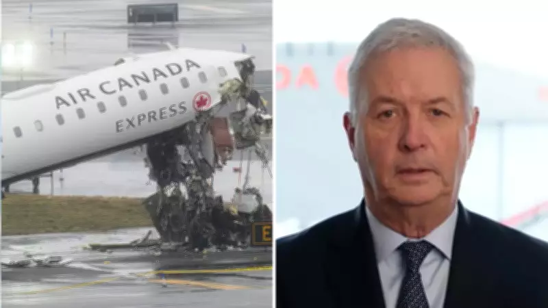 Air Canada CEO Apologizes for English-Only Response to Fatal LaGuardia Crash