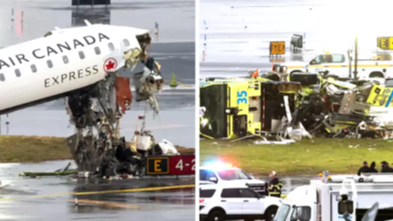 Air Canada Pilots Killed in Runway Collision with Fire Truck at LaGuardia Airport