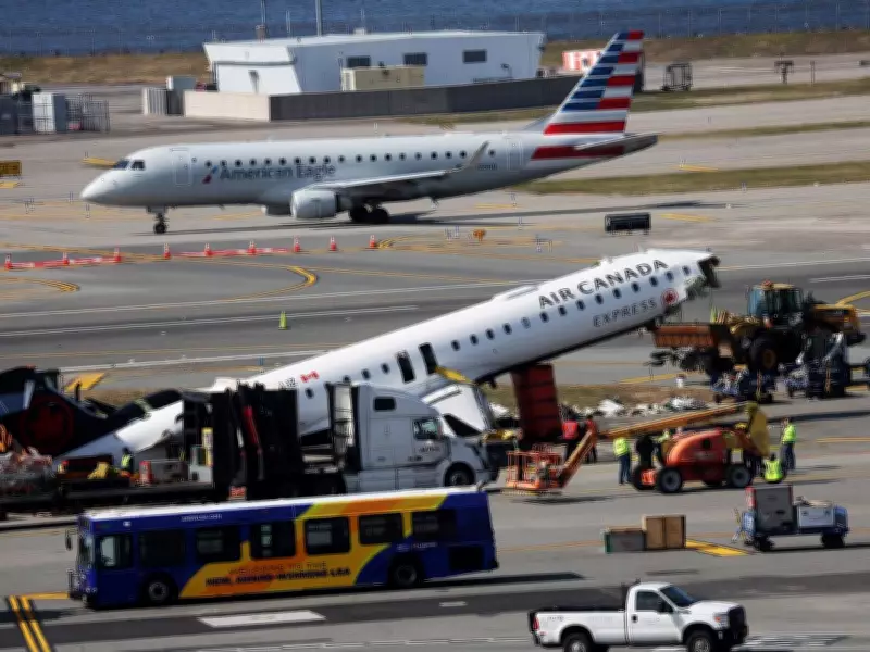 Air Canada Secures Aircraft After Fatal LaGuardia Crash; Four Victims Hospitalized