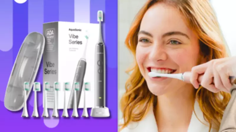 Aquasonic Vibe Series Electric Toothbrush: Viral Sensation Now 23% Off on Amazon
