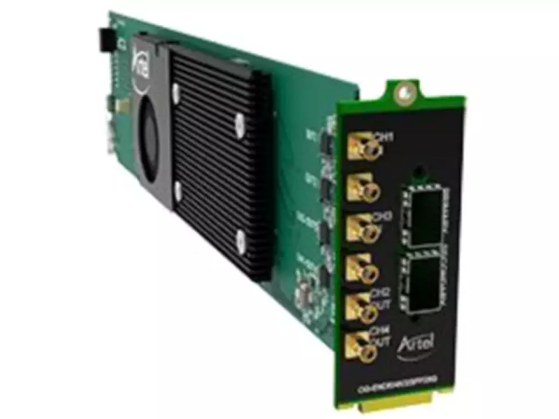 Artel Launches Revolutionary ST2110 Media Gateway with JPEG-XS Compression
