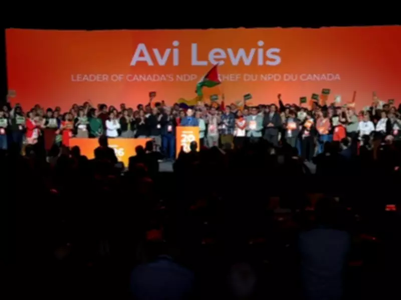 Avi Lewis Wins NDP Leadership Amid Controversial Palestinian Flag Display