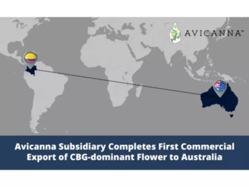 Avicanna's SMGH Subsidiary Achieves First Commercial Export to Australia