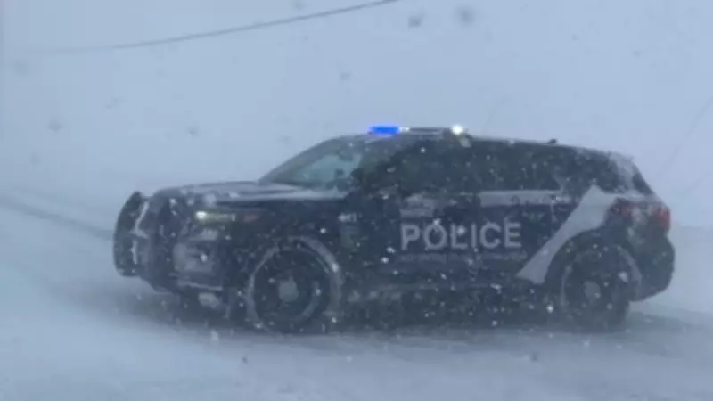 Barrie Police Close Multiple Roads Following Crashes Amid Poor Driving Conditions