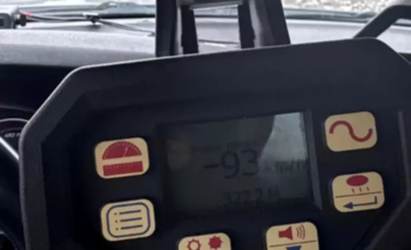 Barrie Police Nab Driver at 93 km/h in 50 km/h Zone on Yonge Street