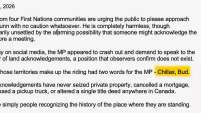 B.C. First Nations' Viral 'Crash Out' Statement Sparks Property Rights Debate