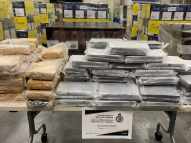 Border Agents in B.C. Seize Cocaine Hidden in Truck Carrying U.S. Alcohol