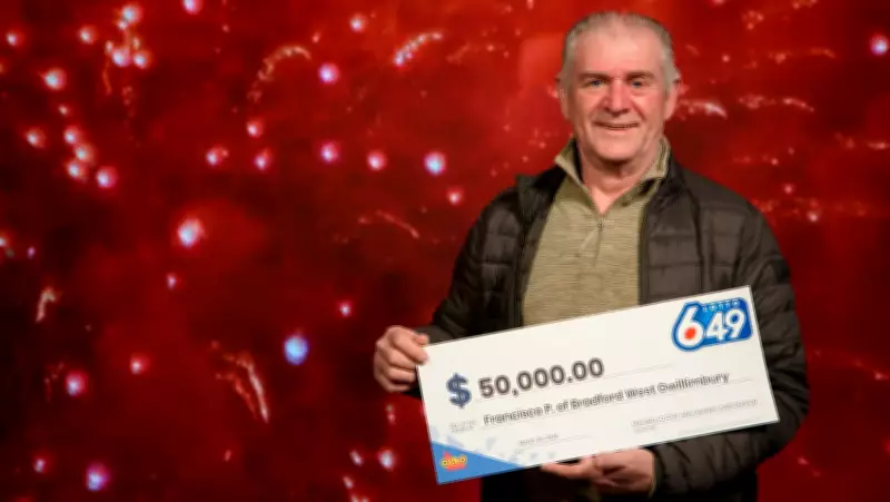 Bradford Man Wins $50,000 in Valentine's Day LOTTO 6/49 Super Draw