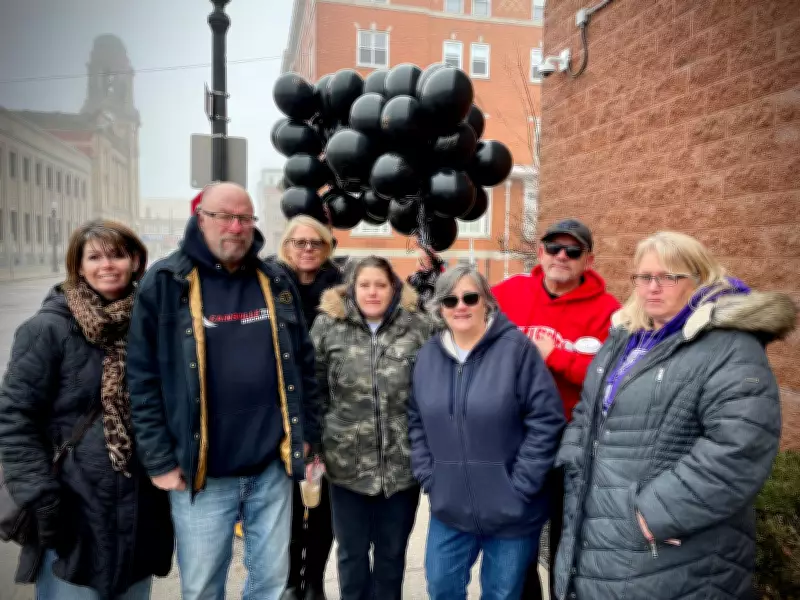 Brantford Rally Demands Tougher Penalties for Drug Dealers on Black Balloon Day