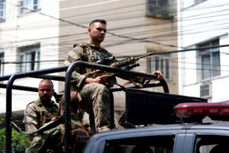 Brazilian Police Raid in Rio Favelas Kills 8, Including Notorious Drug Lord