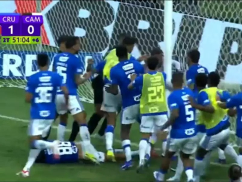 Brazilian Soccer Final Erupts in Chaos: 23 Red Cards Issued After Mass Brawl