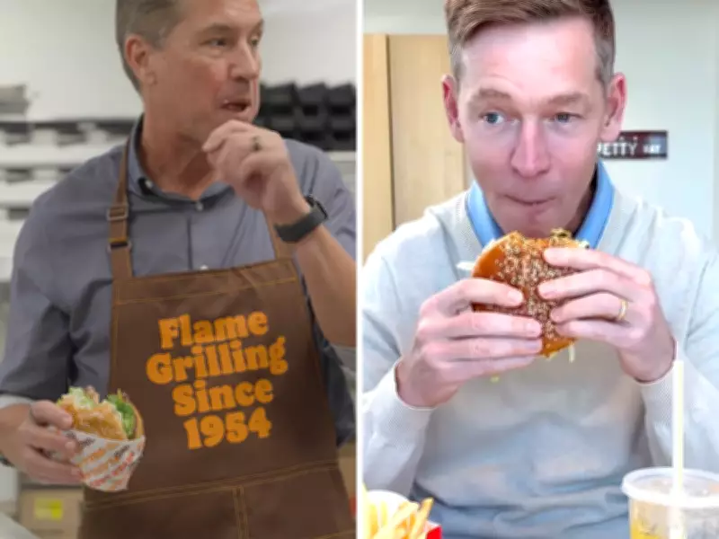 Burger King Mocks McDonald's CEO After Viral Tiny Bite Video Sparks Online Ridicule