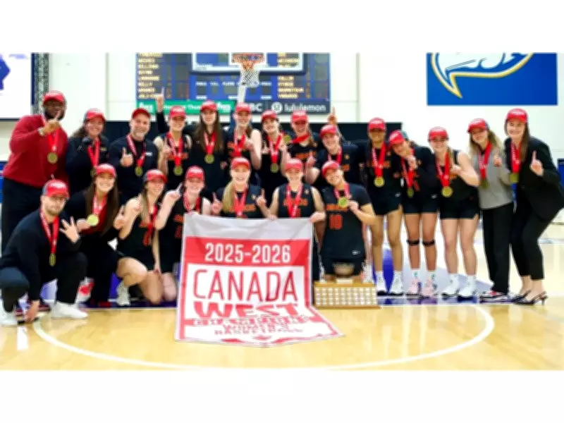 Calgary Dinos Capture Canada West Women's Basketball Championship After 25-Year Drought