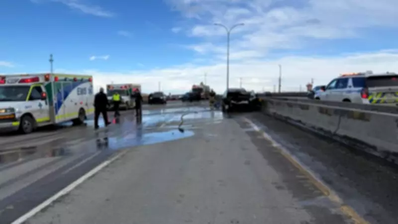 Calgary Driver Attacks First Responder at Multi-Vehicle Fire Scene