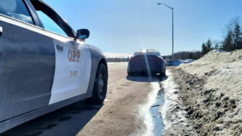 Calgary Driver Faces Stunt Driving Charge After Clocked at 141 km/h in Ontario