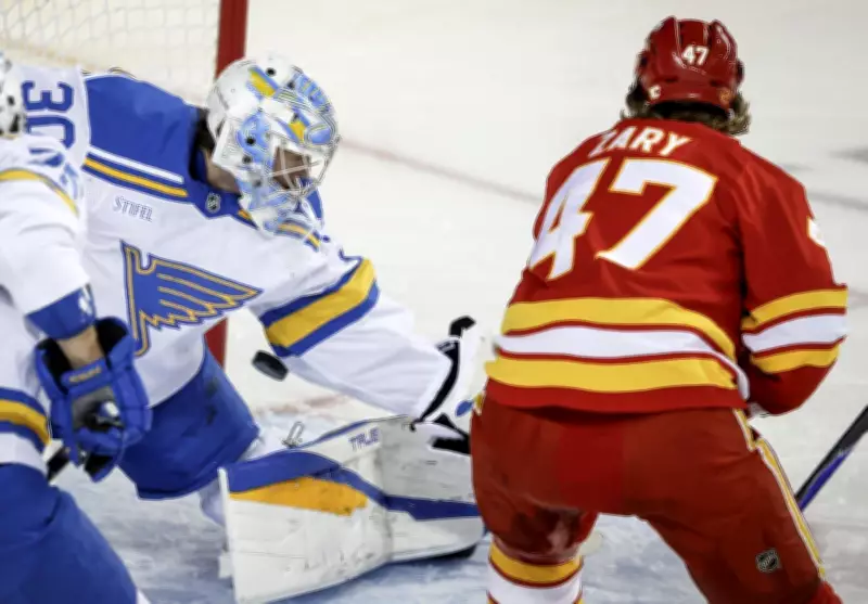 Calgary Flames' Young Core Shows Renewed Confidence in Key Test Against Blues