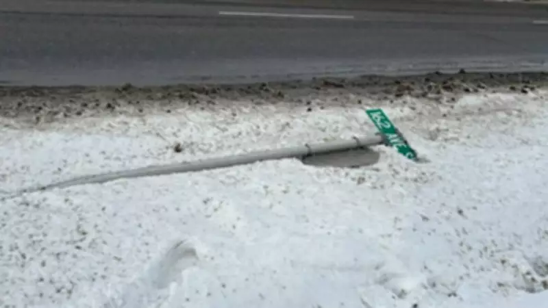 Calgary Right Turn Closure Enacted After Repeated Crashes Near Dayhome