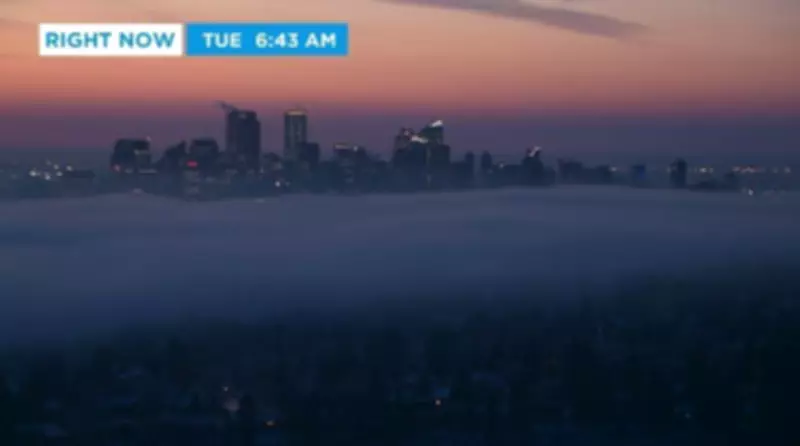 Calgary Weather: Morning Fog Patches, Scattered Flurries Possible Later Tuesday