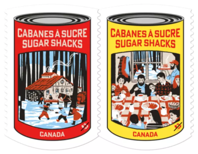 Canada Post Unveils Sugar Shack Stamps Celebrating Quebec's Sweet Tradition