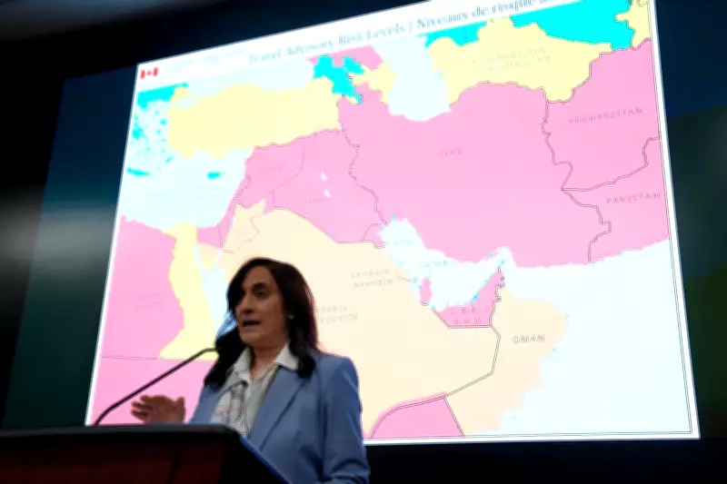 Canada's Foreign Minister Anand Outlines Evacuation Plans for Citizens in Middle East Conflict Zone