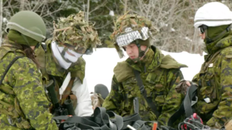 Canadian Army Reservists Hone Cold Weather Survival Skills in Hearst Winter Exercise