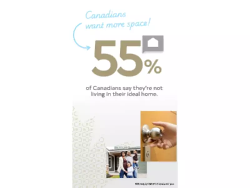 Canadian Housing Gap: 55% Not in Ideal Homes, Study Reveals Space and Ownership Divide