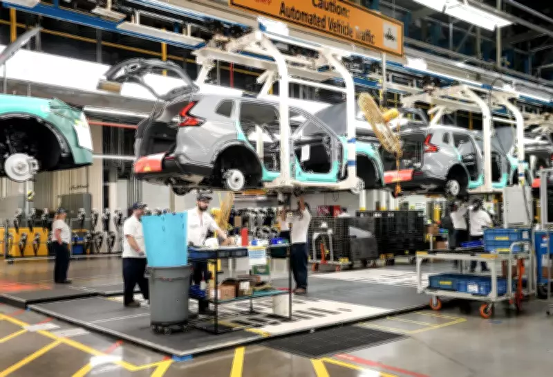 Canadian Manufacturing Sales Decline 3% in January, Statistics Canada Reports