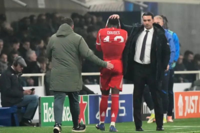 Canadian Star Alphonso Davies Suffers Devastating Injury in Champions League Match