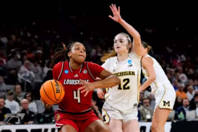 Canadian Swords and Olson Lead Michigan to Elite Eight Victory Over Louisville