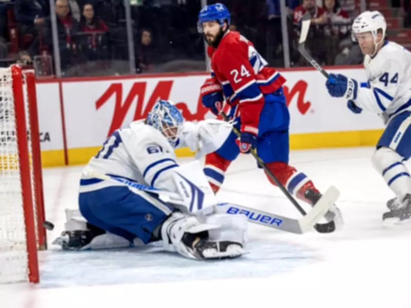 Canadiens Defeat Maple Leafs in Lackluster Rivalry Game, 3-1