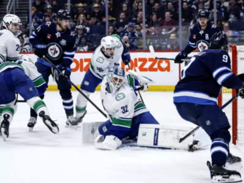 Canucks' Kevin Lankinen Shines in 3-2 Overtime Loss to Winnipeg Jets