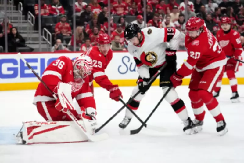Carter Yakemchuk Scores in NHL Debut as Senators Extend Streak Against Red Wings
