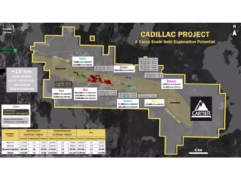 Cartier Resources Discovers New Shallow High-Grade Gold Zone at Cadillac Project