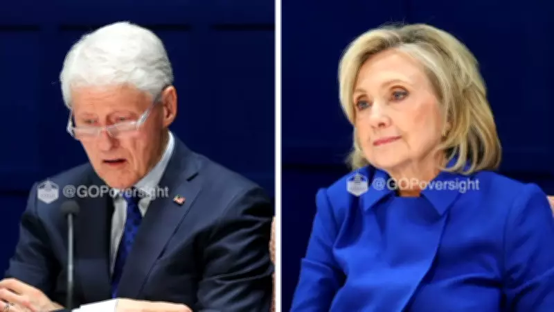 Clintons Face Congressional Grilling on Epstein, Pizzagate, and UFOs