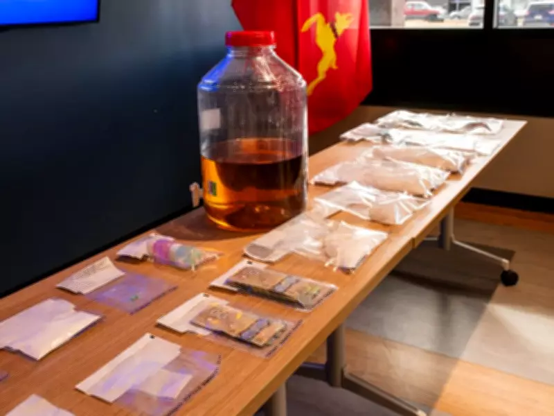 Cochrane RCMP Drug Bust Nets $450K in Cocaine, Fentanyl, and Meth