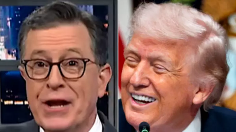 Colbert Mocks Trump's Iran Conflict Wordplay, Highlights Contradictions