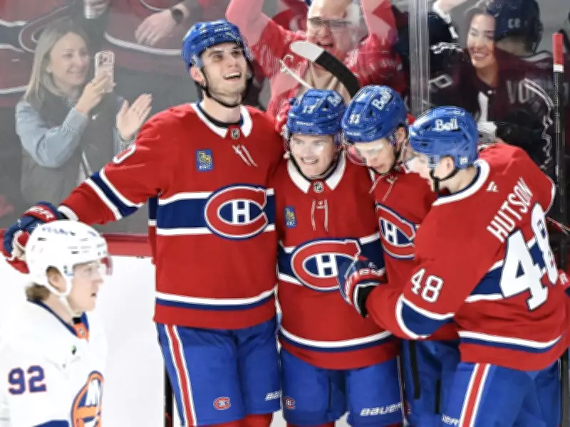 Cole Caufield's Hat Trick Fuels Canadiens' 7-3 Victory Over Islanders