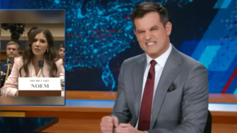 Comedian Kosta Jokes Noem's Alleged Affair Bought Her Time Before Firing