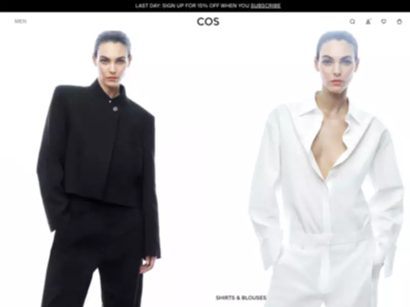 COS Clothing Brand Launches Dedicated Canadian E-commerce Platform