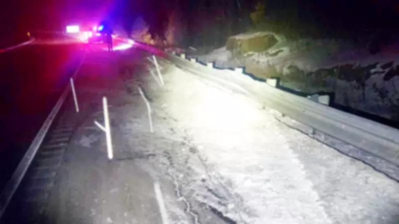 Drinking Driver Collides with Guardrail on Highway 11 in Northern Ontario