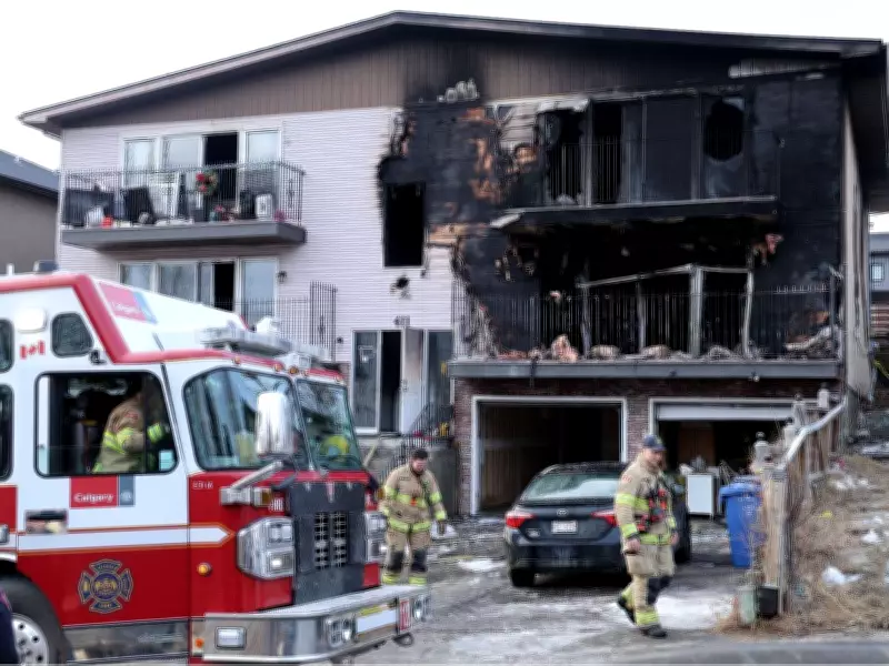 Early Morning Fire in Northeast Calgary Causes Evacuation and Minor Injury