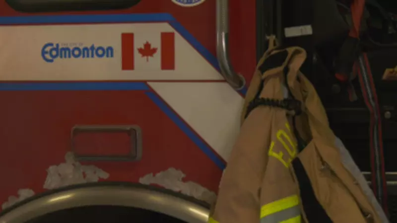 Edmonton Firefighters Respond to Multi-Family Residential Building Incident