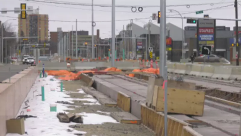Edmonton Officials Optimize Traffic Lights Amid Valley Line West LRT Construction