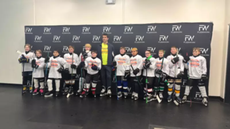 Edmonton Oilers' Evan Bouchard Hosts Youth Hockey Camp in Nisku