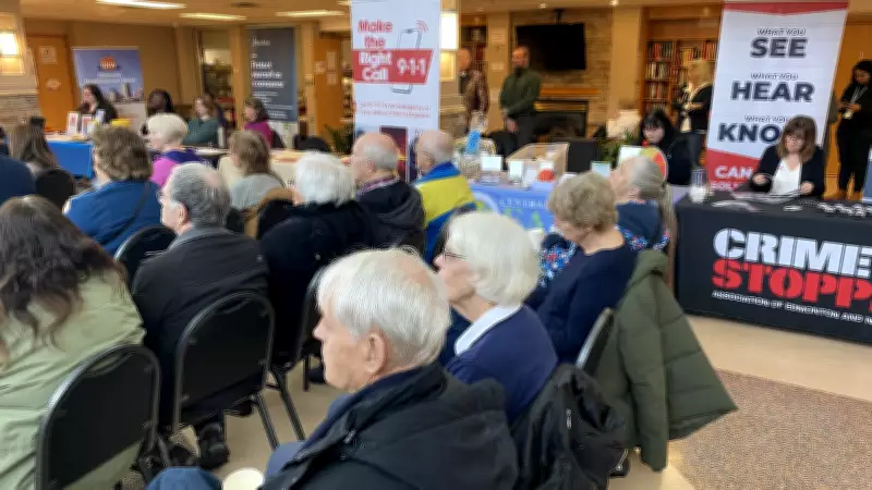 Edmonton Police Educate Seniors on Fraud Prevention Strategies