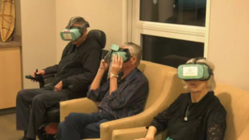 Edmonton Seniors Experience Virtual Reality for First Time at Sakaw Terrace