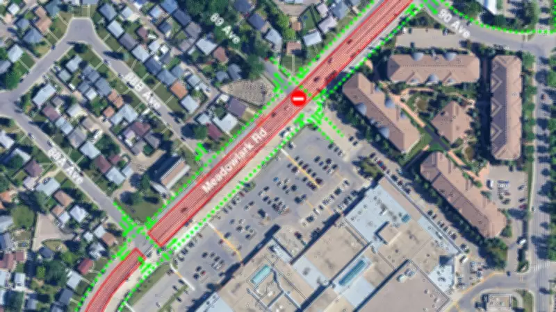 Edmonton's Meadowlark Road to Close for 10 Weeks for Valley Line West LRT Construction