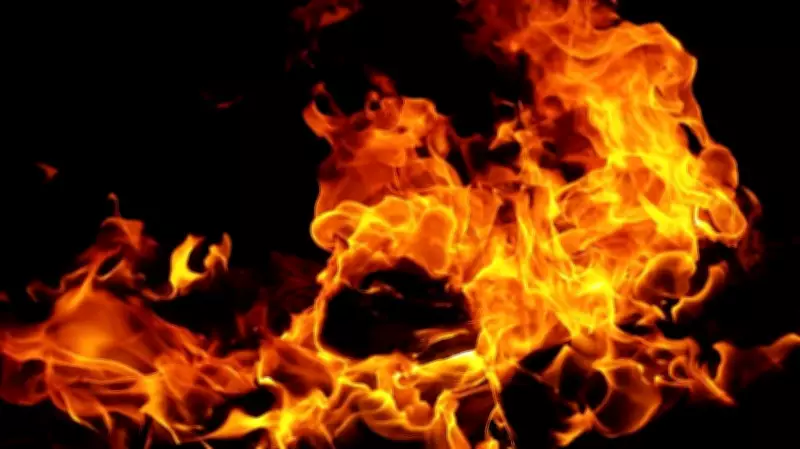 Emergency Road Closure in Waterloo as Crews Battle House Fire